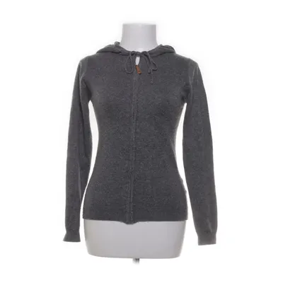 Hoodie (Gray) from Le Cachemire Français Cashmere, Elastane, Silk, Viscose