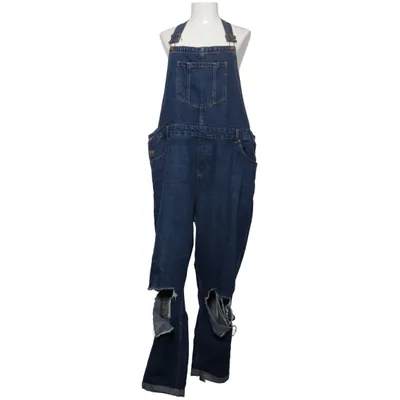 Dungarees (Blue) from New Look Denim Cotton
