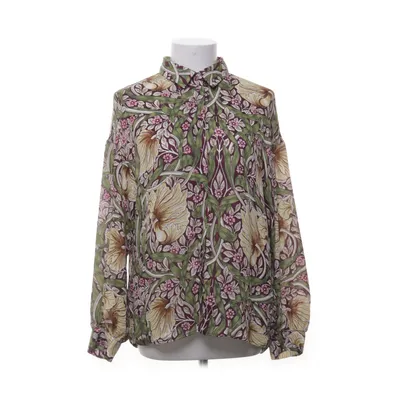 Bluse (Lilla, Grøn, Beige) fra Morris & Co x H&M Polyester