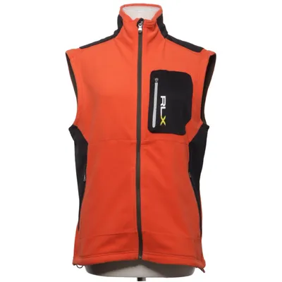 Fleecevest (Orange, Sort) fra RLX Ralph Lauren