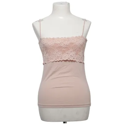 Tank Top (Pink) from H&M Elastane, Polyamide, Viscose