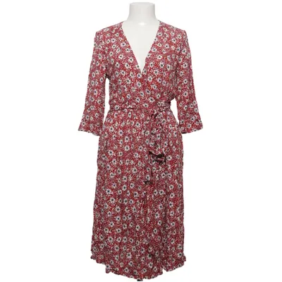 Robe portefeuille (Rouge, Blanc) de Cape Daisy Viscose