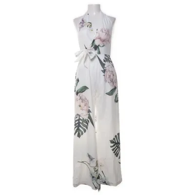 Jumpsuit (Wit, Groen, Meerkleurig) van Fashion Nova Polyester