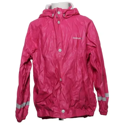 Rain jacket (Pink) from Didriksons 1913 Polyester, Polyurethane