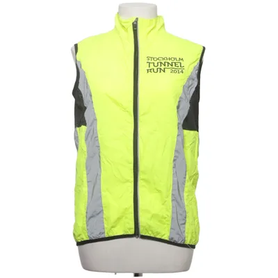 Refleksvest (Gul, Sort, Sølv) fra Wellness Polyamid