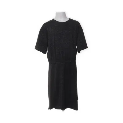 Robe (Gris) de KappAhl Élasthane, Fibre métallique, Polyester, Viscose