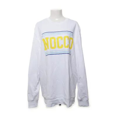 Collegetröja (Vit) från Nocco Bomull, Polyester