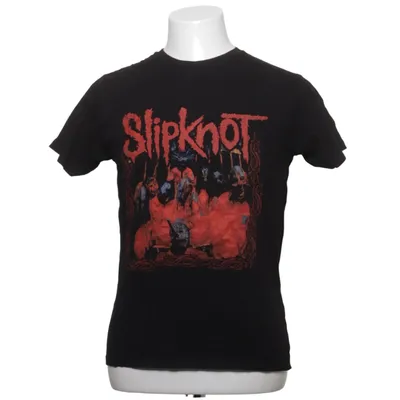 T-shirt (Svart, Röd) från Slipknot Bomull