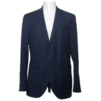 Kavaj (Blå) från Brothers Polyester, Viskos, Ull