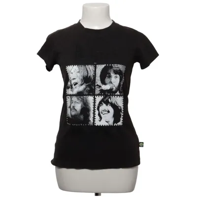 T-shirt (Black) from The Beatles Cotton