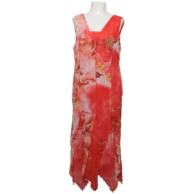 Jurk (Rood, Meerkleurig) van Merrytime Polyamide