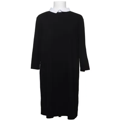 Klänning (Svart, Vit) från Clockhouse Elastan, Polyester, Viskos