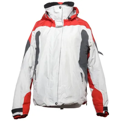 Ski jacket (White, Red, Gray) from Rossignol Elastane, Gore-Tex, Polyamide, Polyester