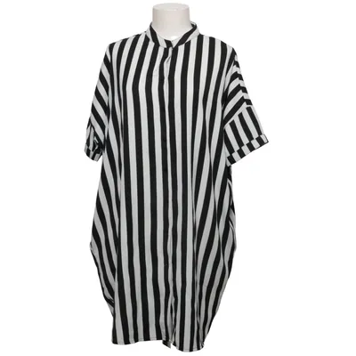 Skjortklänning (Svart, Vit) från The Black Label Collection Lager 157 Polyester