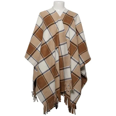 Poncho (Beige, Marron) de Rachel Zoe Polyester