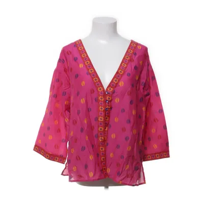 Blouse (Rose, Multicolore) de Gudrun Sjödén Soie, Coton biologique