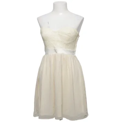 Cocktailkjole (Beige, Hvid) fra Bik Bok