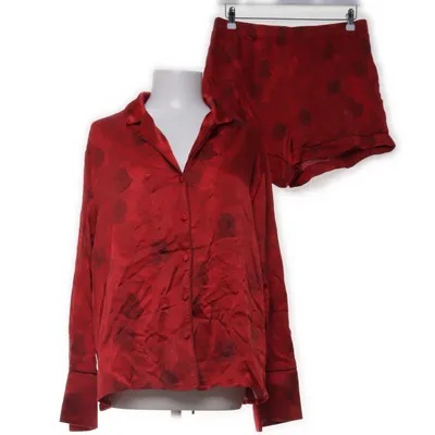 Pajamas (Red, Black) from Adoore Viscose