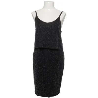 Dress (Black, Silver) from Sisters Point Elastane, Polyamide