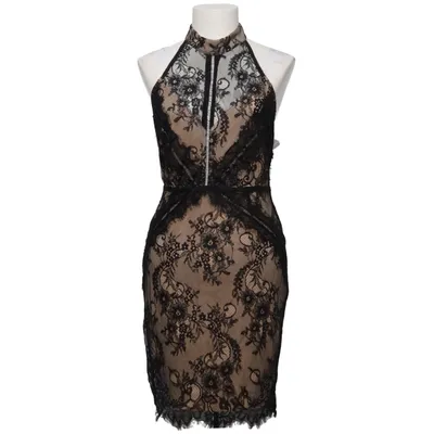 Cocktailjurk (Zwart, Beige) van ASTR Elastaan, Polyamide, Polyester, Viscose