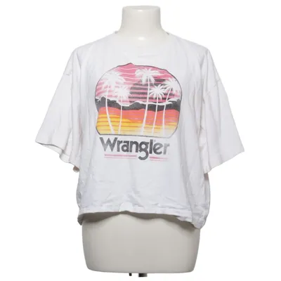 T-shirt (Wit, Meerkleurig) van Wrangler Katoen