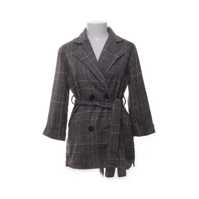 Coat (Gray, Multicolored) from Mangoon