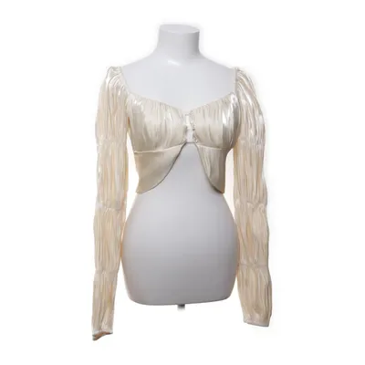 Crop top (Beige, Goud) van Verge Girl Polyester