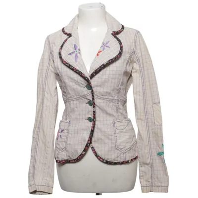 Blazer (Beige, Multicolore) de Freesoul Coton