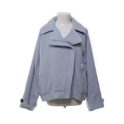 Bikerjack (Blauw) van Second Female Acryl, Polyamide, Polyester, Wol, Viscose