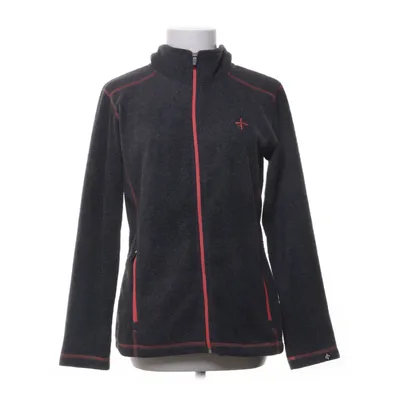Fleece jacket (Gray, Orange) from Cross Sportswear Polyester