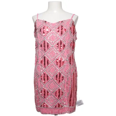 Cocktailklänning (Rosa, Röd, Silverfärgad) från ASOS Design Elastan, Polyester