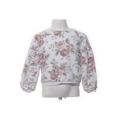 Collegetröja (Vit, Flerfärgad) från Newbie by KappAhl Bomull