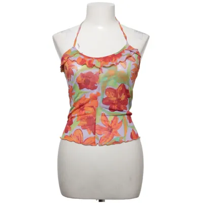 Halter neck top (Purple, Multicolored)