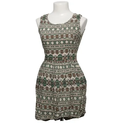 Kjole (Beige, Grøn, Brun) fra Grifflin Viscose