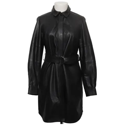 Robe en cuir (Noir) de French Connection Cuir