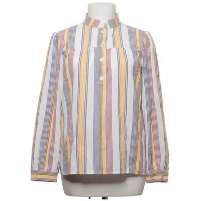Blus (Vit, Gul, Blå) från A.P.C. Bomull