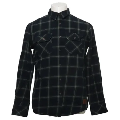Chemise en flanelle (Noir, Vert) de BLWR Coton biologique