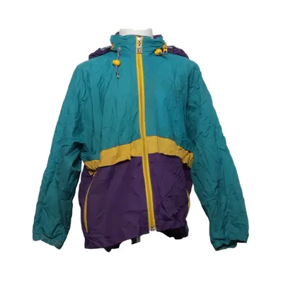 Regenjack (Blauw, Lila, Geel) van JEANTEX Polyamide