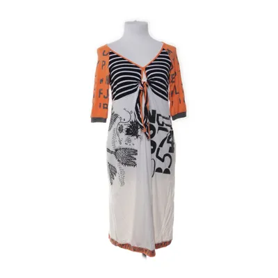 Maxi dress (White, Orange, Black) from Pianura Studio Elastane, Viscose