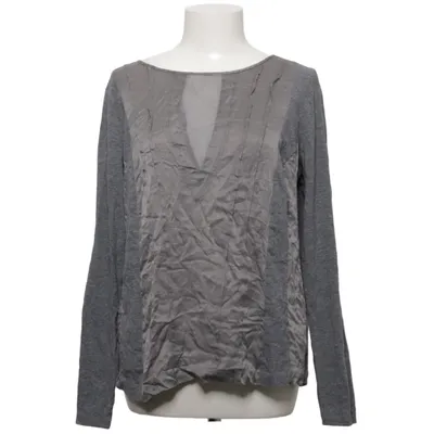 Blouse (Grijs) van Gustav Katoen, Elastaan, Modal, Zijde