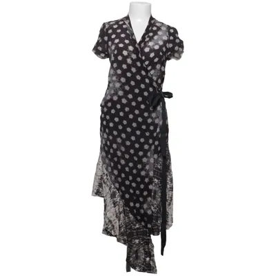 Omlottklänning (Svart, Grå, Vit) från Non Sense