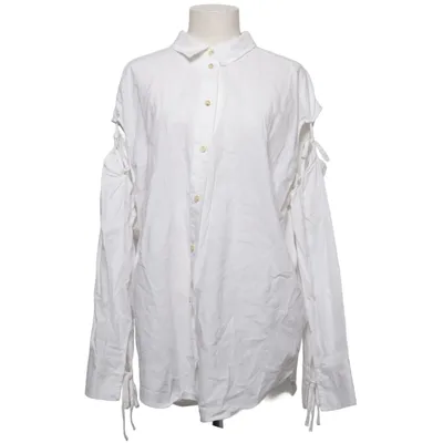 Shirt (Wit) van H&M Trend Katoen, Linnen