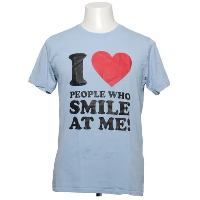 T-shirt (Blå, Flerfärgad) från Premium Bomull