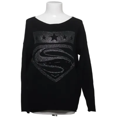 T-shirt (Svart) från Monte Cervino Kashmir, Elastan, Modal, Viskos