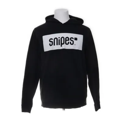 Capuchon sweater (Zwart, Wit) van Snipes