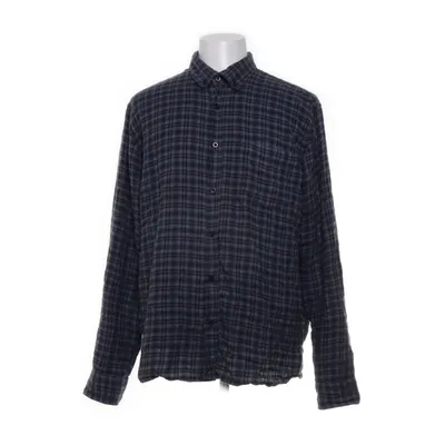 Chemise en flanelle (Bleu, Gris, Blanc) de On Our Terms Coton