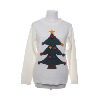 Julesweater (Hvid, Grøn, Flerfarvet) fra Terranova Akryl