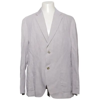 Blazer (Beige) from Uniqlo Cotton, Linen, Polyester