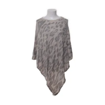 Poncho (Gray, Multicolored) from Black Story Viscose, Polyamide, Wool