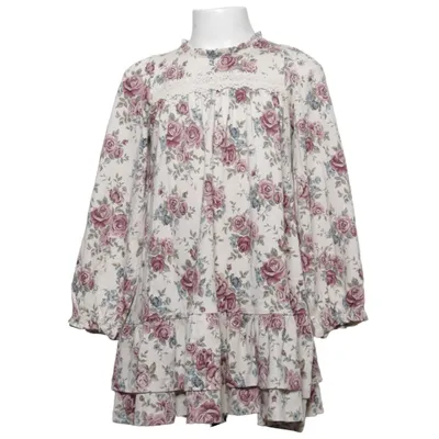 Klänning (Rosa, Vit, Grön) från Newbie by KappAhl Bomull